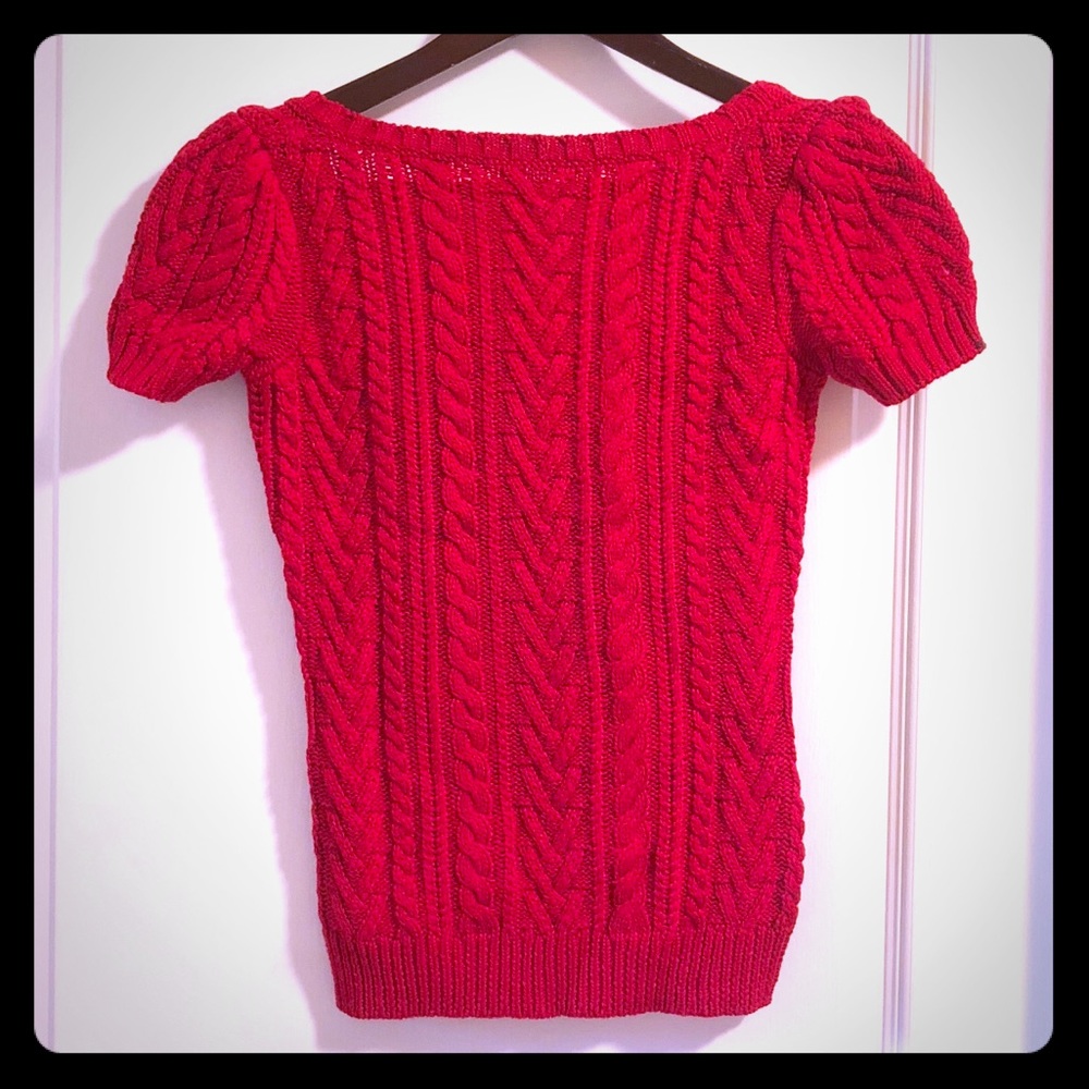 Ralph Lauren NWT Red Sweater Size XS